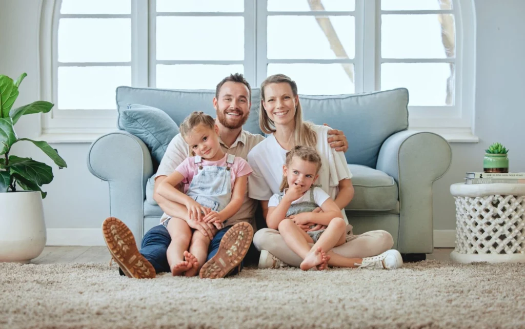 young family