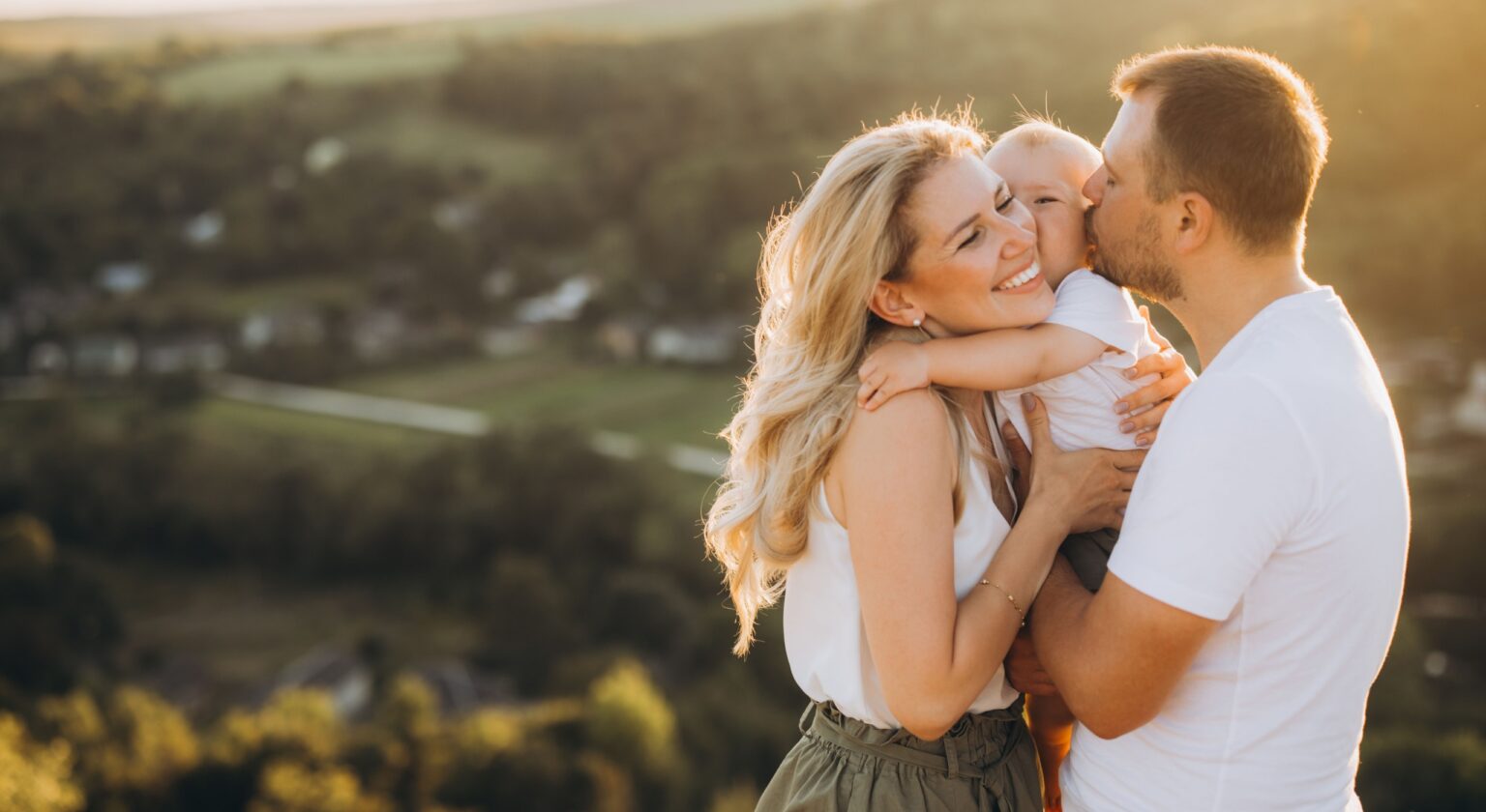 young family